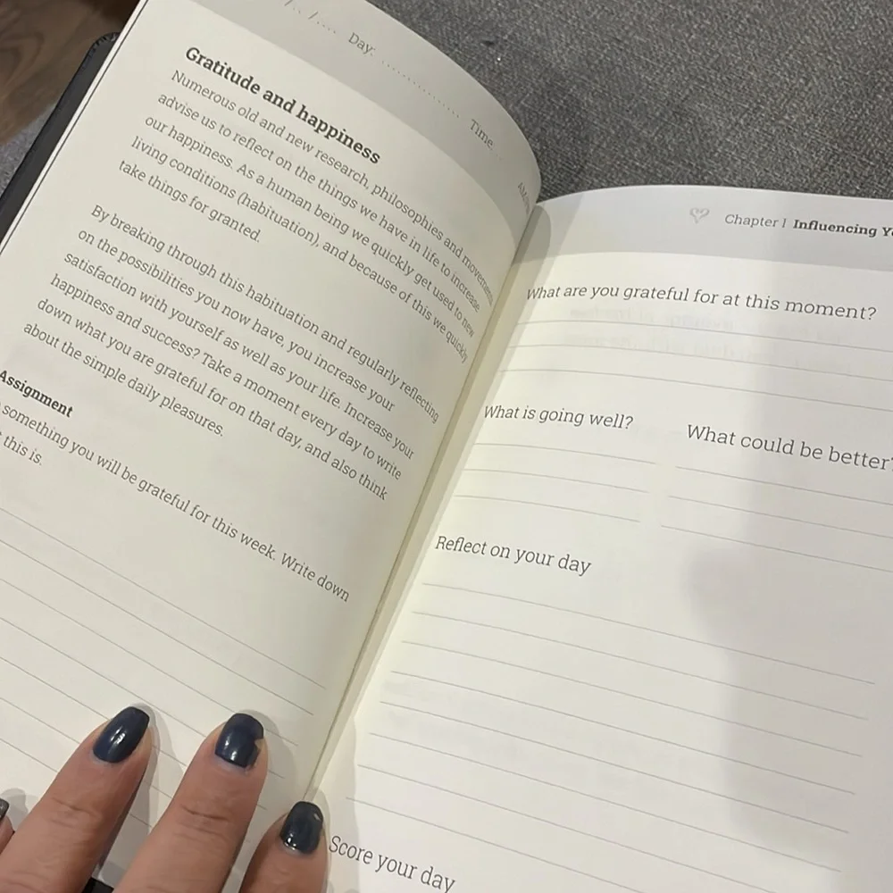 Vertellis Chapters 13 week Self Care, Gratitude Journal inspiration writ…